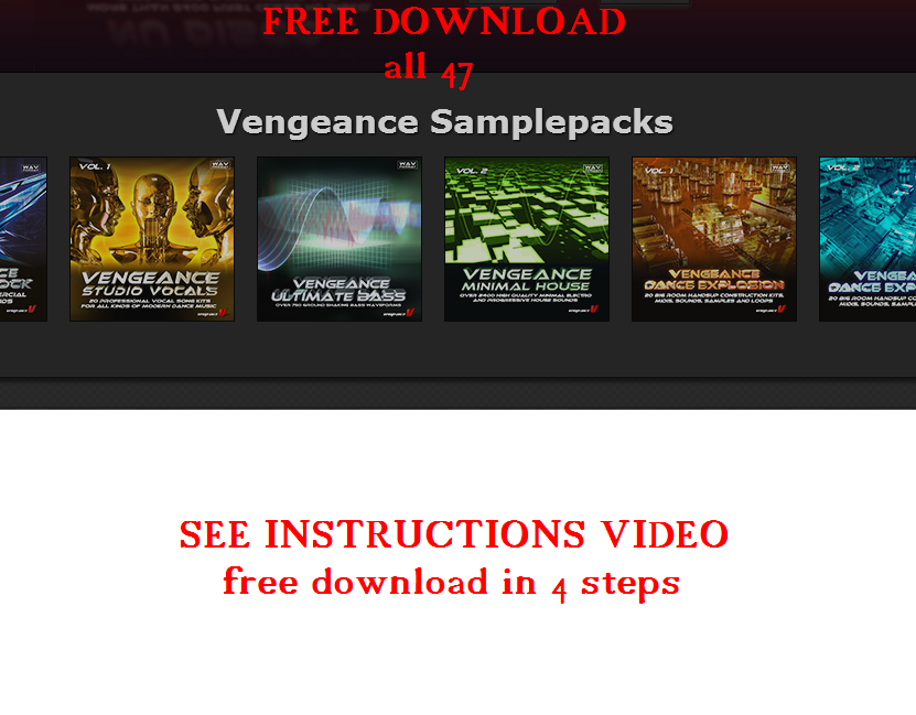 torrent vengeance sample pack